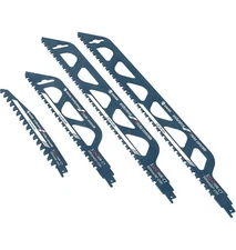 Saker Saw Blade-Demolition Masonry Reciprocating Hard Alloy Saw Blades 4Pcs