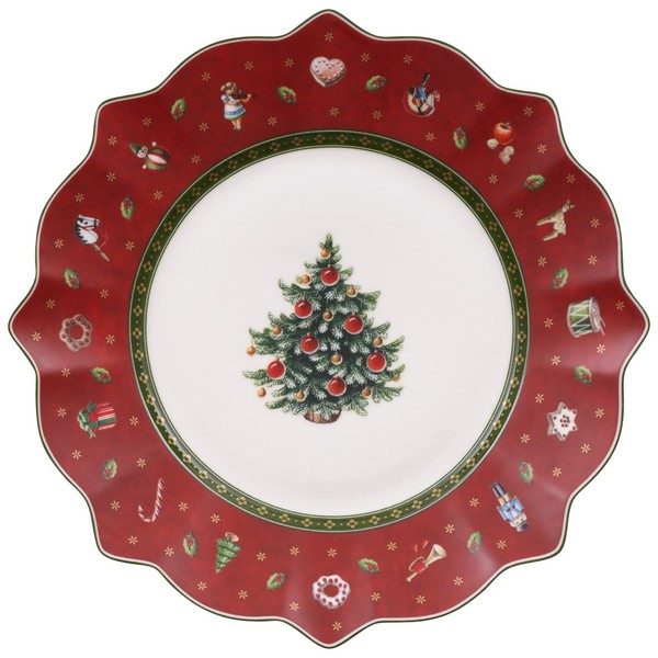 Villeroy & Boch Toy's Delight FrüHstüCksteller Rot D. 24Cm Porzellan-image