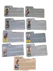 Vintage GI Joe Hasbro File Card Lot of  9