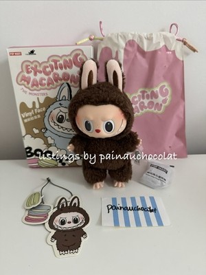 Authentic Labubu Monsters Exciting Macaron SECRET Chestnut Cocoa