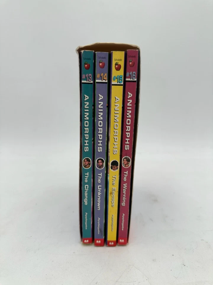 Vintage Scholastic Animorphs Books 13-16 Box Set KA Applegate — 第 2/4 张图片