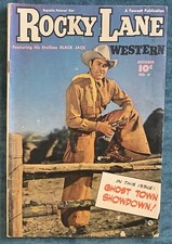 Rocky Lane Western #6 Oct 1949
