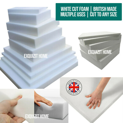 Upholstery Foam Cushions High Density Seat Pad Sofa Replace 30