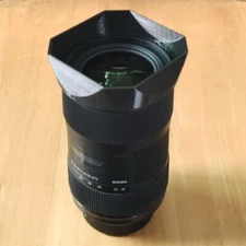 3D Print Square Lens Hood for SIGMA 18-35mm 1:1.8 DC Lens Replace LH780-06 Hood