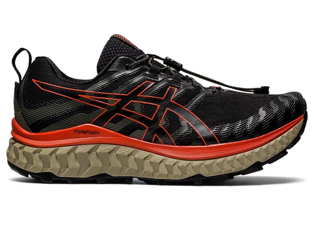 Asics Gel Trabuco Max - Black/ Cherry Tomato 2021 - 1011B028-006