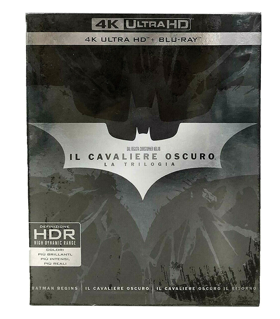 Il cavaliere oscuro - La Trilogia (3 4K Ultra HD + 3 Blu-Ray Disc)