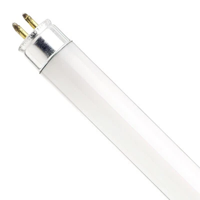 SATCO S1905 F8T5/WW Fluorescent Tube 12" Inch T5 G5 2-Pin Bi-Pin 3000K Warm White