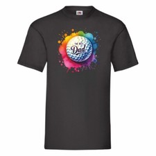 The Best Dad Golf T Shirt Small-2XL