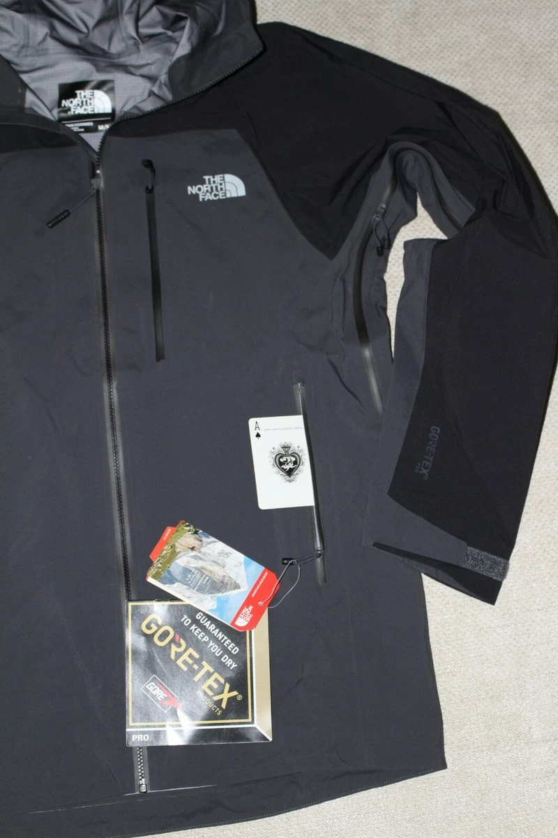 The North Face Men s Zero Gully Rain Jacket Asphalt Grey Black Size M