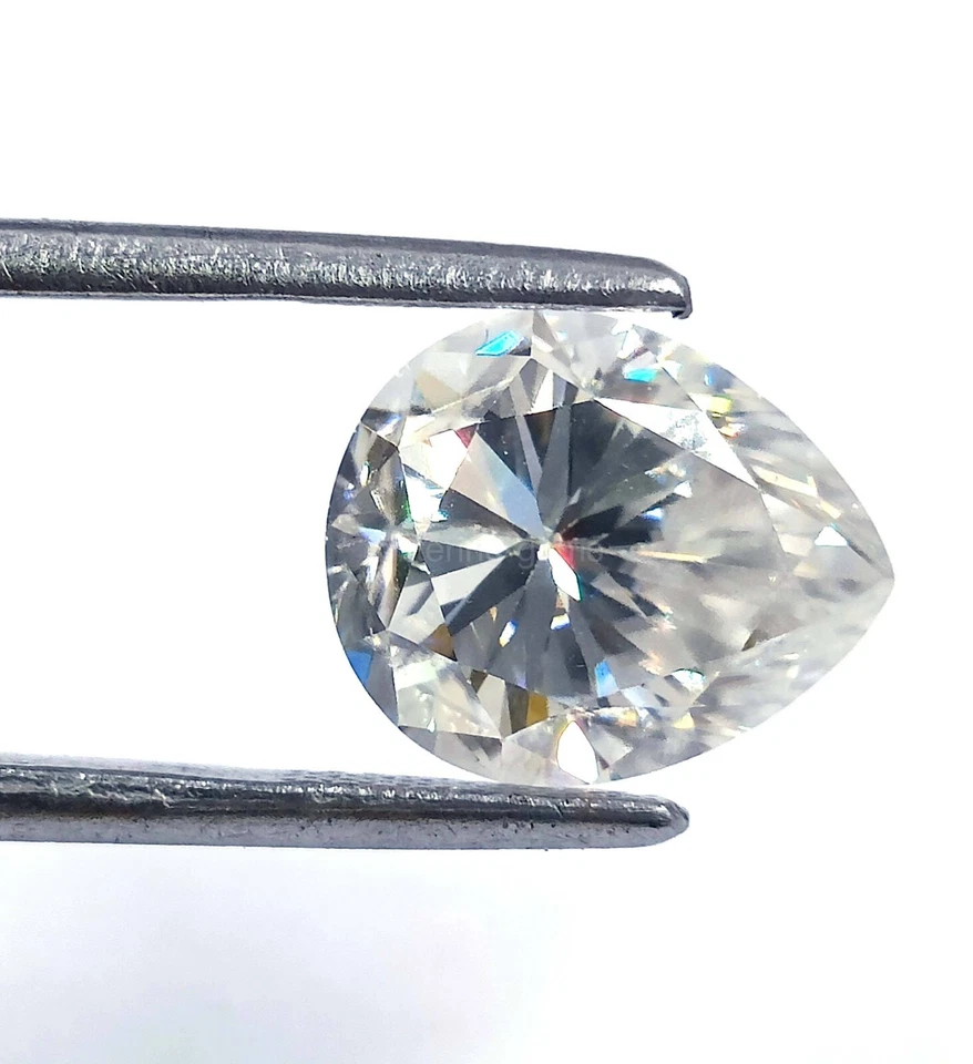 IGL 3 Ct Pear Cut Loose CVD Diamond Lab Grown D Color VS1 Clarity IGL 5AOK - Image 2 of 4
