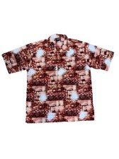 Vintage South Pole Button Up T-Shirt XL