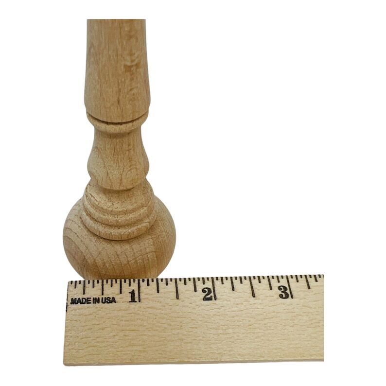 QTY 1- Wood Finials, Bedpost Finial, Chair Finial, Jar tops, Curtain Rod Ends