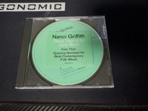 Nanci Griffith These Days In An Open Book CD (PROMO Single) - Photo 1/2