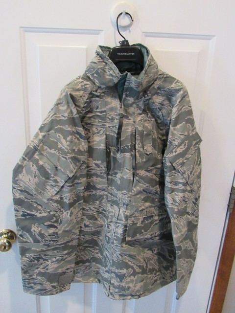 USAF TIGER STRIPE CAMOUFLAGE JACKET SIZE LARGE REGULAR GORETEX AIR FORCE VGC | eBay