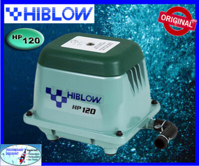 Original HiBlow Takatsuki Sauerstoff Luft Pumpe Belüfter Koi Hi Blow HP 120