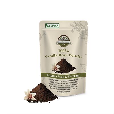 Vanilla Bean Powder for Coffee - (2.5Oz) Raw Vanilla Powder For Baking, Pure ...