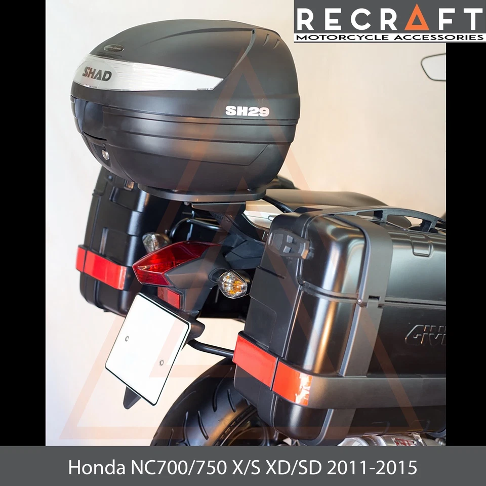 Honda NC700X NC700XD DCT 2012-2015 Bracket Rack Plate For Top Case Givi Kappa - Image 4 of 4