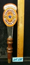 New Castle Brown Ale Lucite Wood Ale IPA Stout Beer Tap Bar Pub Handle Lot 838