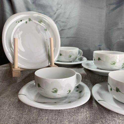 Rosenthal Studio Linie line Suomi Rangoon Trio 4 Set Cup Saucer Plate Used - Picture 1 of 18