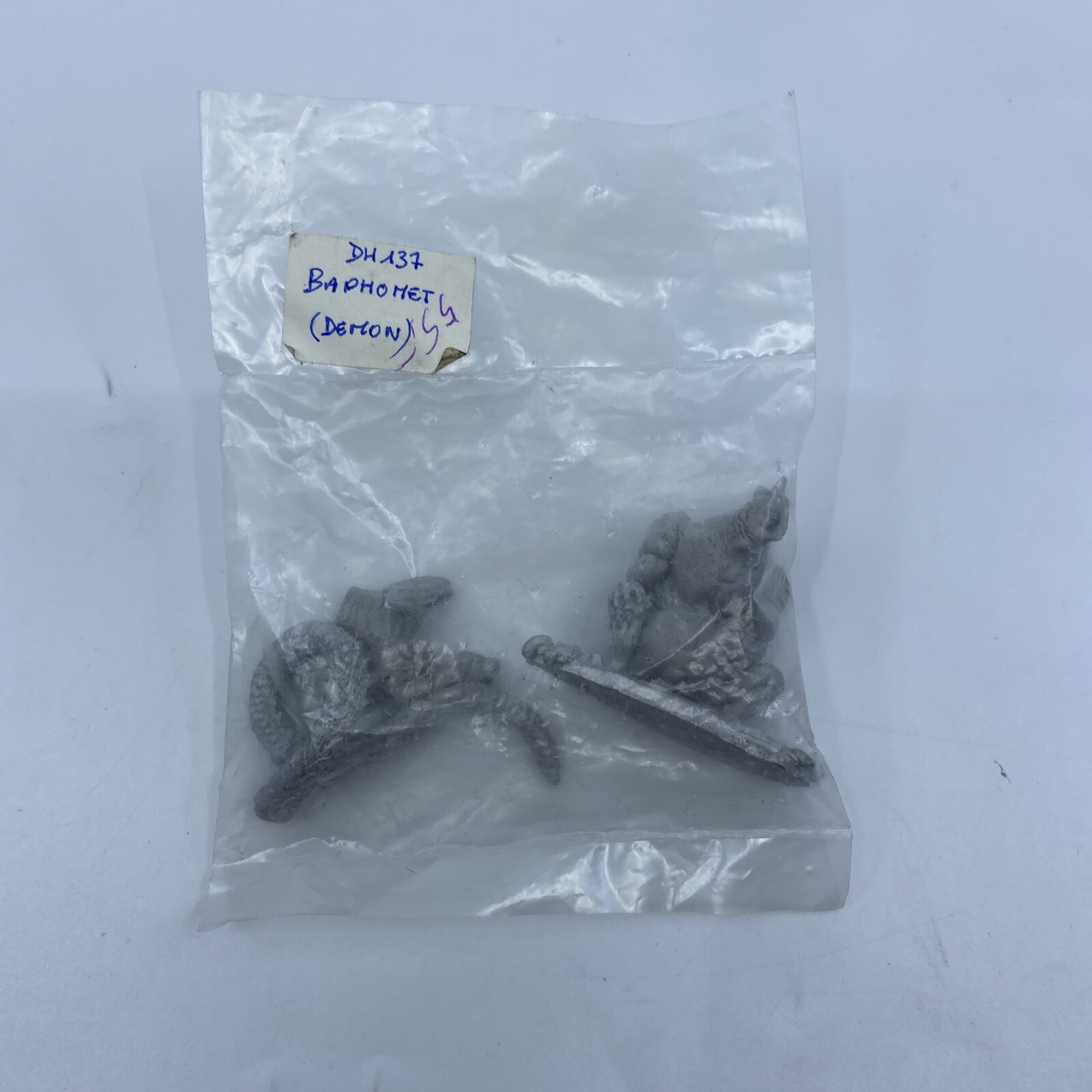 Figure Miniature Demon Baphomet DH137 en plomb de 32mm pour jeu de rôle de collection