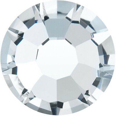 Factory Pack Of ''Crystal'' Preciosa Crystals ( No Hotfix ) - Select Size