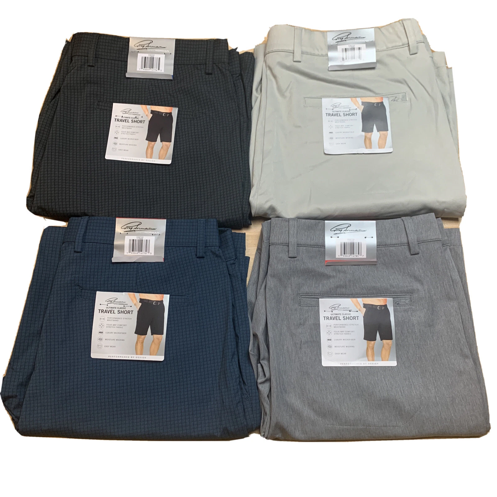 Greg Norman Mens Ultimate Travel Luxury Performance Golf Shorts Moisture Wicking
Opens in a new wind
