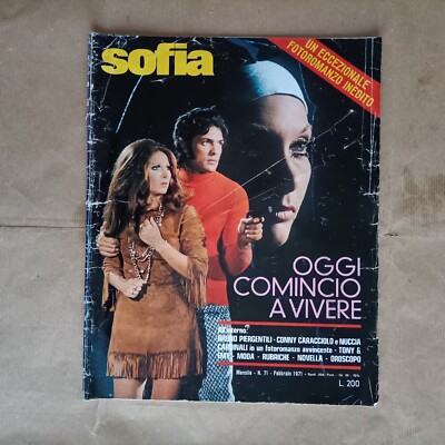 fotoromanzo Sofia N. 71 ( M.B.R. e C. ) - 1971 - Cardinali/Piergentili - Buono
