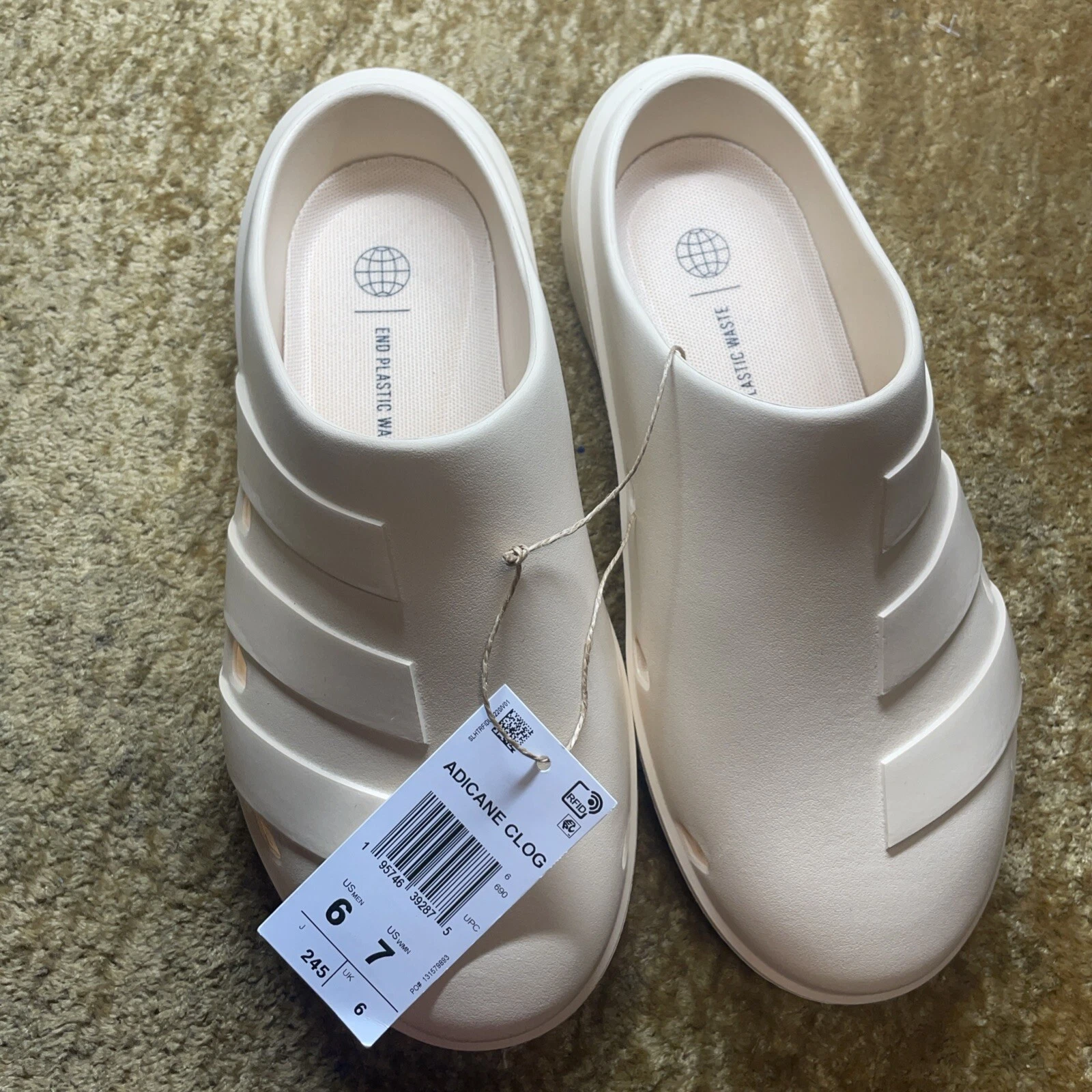 Adidas Adicane Zoccoli Sand Strata Slides Donna 7 Uomo 6 Slip On Unisex