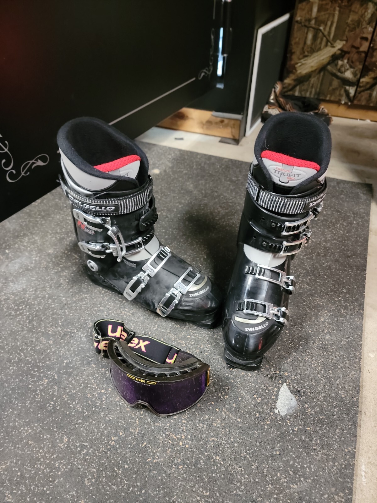 SALOMON Dalbello NX99 Innovex 6 Scarponi da sci 326mm e Uvex Tri Flex occhiali antiappannamento