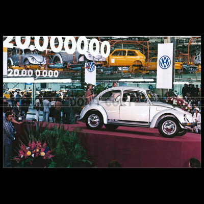 Photo A.002469 VW VOLKSWAGEN BEETLE LADYBUG BEETLE SILVER BUG 1981