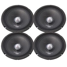 2 Pair 6.5 1000W 8 Ohm Neo Mid-Bass Bullet Lo...