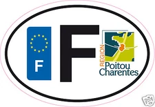 Sticker sticker department 79 Poitou Charentes