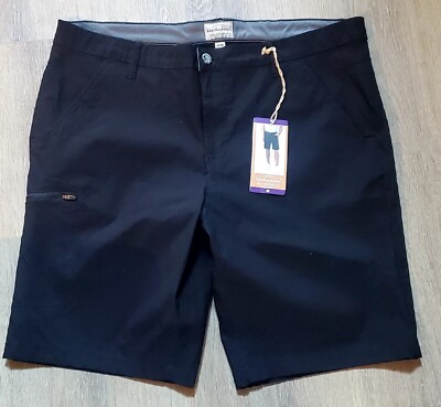 Weatherproof Vintage Shorts Black Cargo Original Trail Men 40 Nylon /Span  NWT