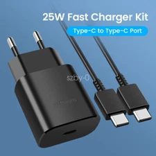 Samsung 25W Super Fast Charging Wall Charger For Galaxy S20 S22 S23 A53 A54 5G