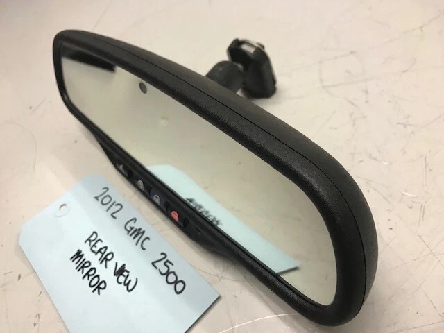 11-14 CHEVROLET GMC SIERRA 3500HD 2500HD REARVIEW MIRROR W/ ONSTAR - Image 3 of 4
