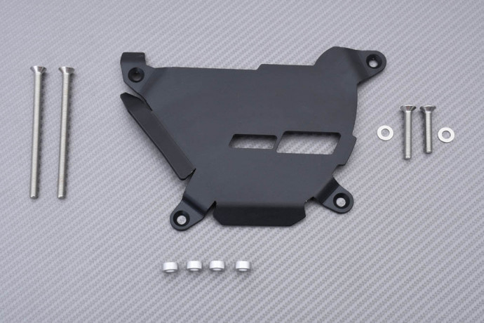 Tampon de protection carter KTM 1290 anti-choc en aluminium anodisé 4mm