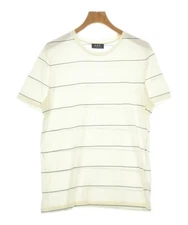 A.P.C. T-shirts/Cut & Sewns WhitexNavy(Border) M 2200622158068
