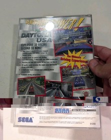 Daytona USA (Sega Saturn, 1995) CIB + Reg Card Tested & Working