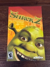 Shrek 2 Playstation 2 PS2 Instruction Manual Only