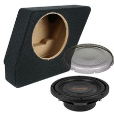Subwoofer f�r BMW 5er E61 Touring | Musway MWS1044 25cm Bass + Seitenteilgeh�use