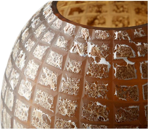 10292 Elegant Brown-Bronze-Rust Vases & Planters - Picture 2 of 8