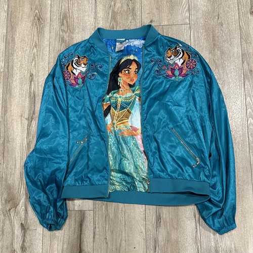 Womens Aladdin Princess Jasmine Raja Jacket ~ Coat Size Large DISNEY STORE