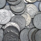 KENEDY HALF DOLLARS $10.00 1 ROLL 1965-1969  20 COINS 40% SILVER CONSTITUTIONAL