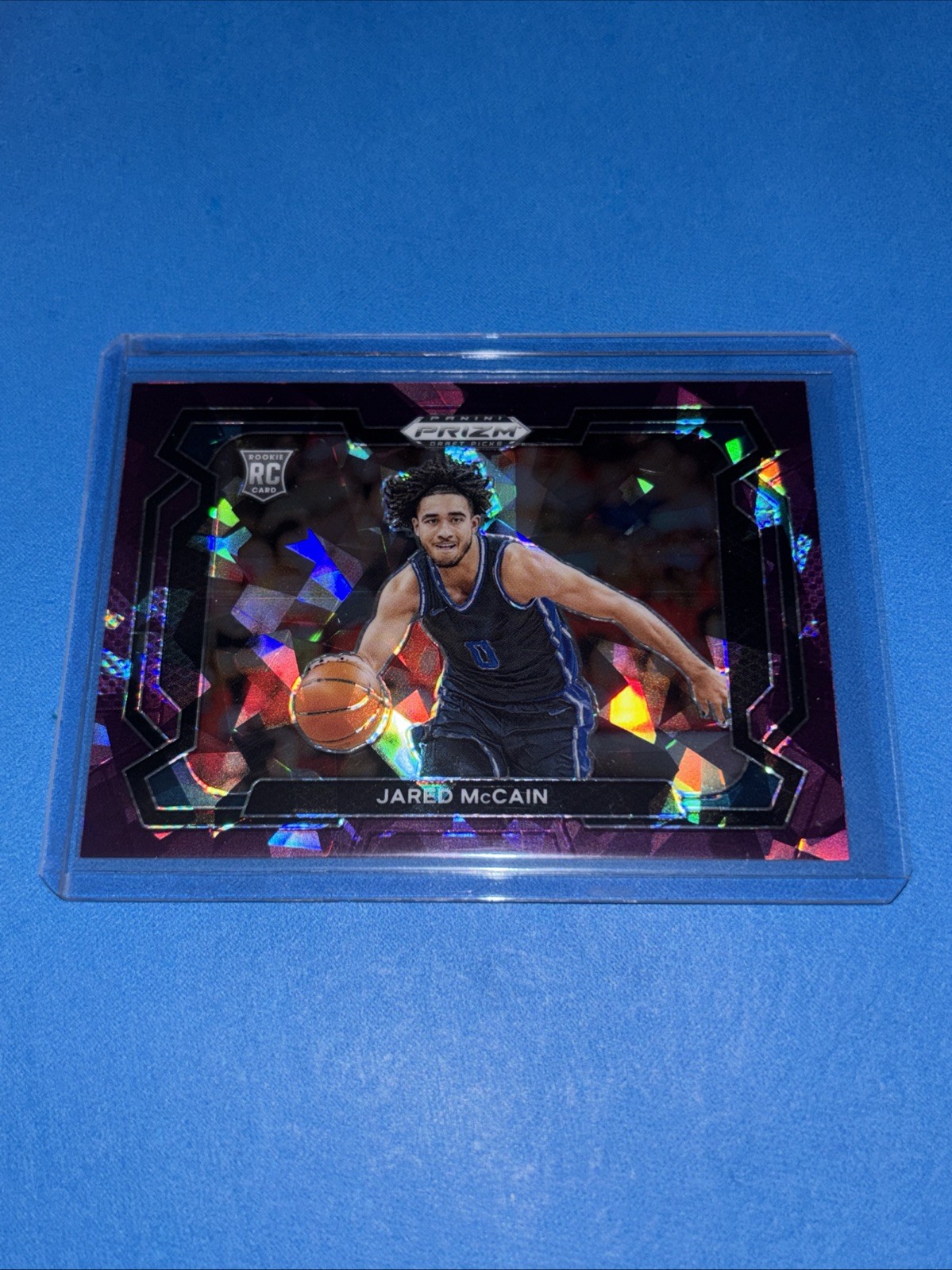 2024 Panini Prizm Draft Jared McCain #35 Purple Ice Prizm Variations /149 (RC)