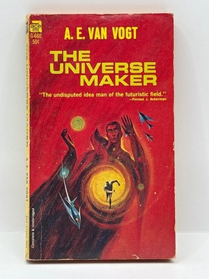 The Universe Maker by A.E. Van Vogt 1953 ACE Paperback Book Science Fiction