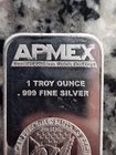 APMEX 1 oz Silver Bar DAMAGED