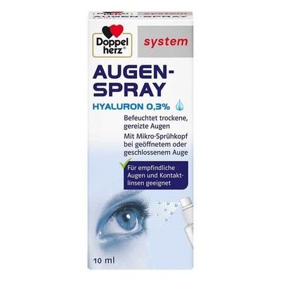 Doppelherz Augen-Spray Hyaluron 0,3% system · 10 ml · PZN 13946196