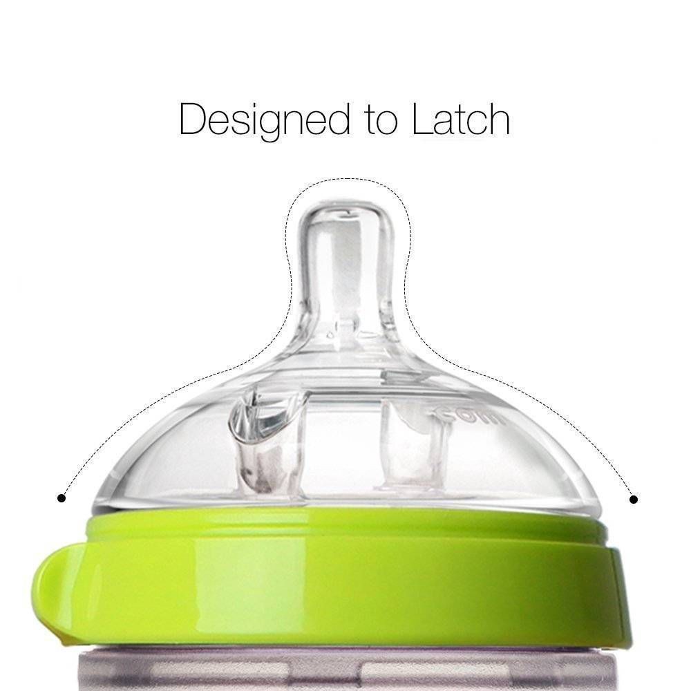 Comotomo Baby Bottle Gift Set - Green - 10ct