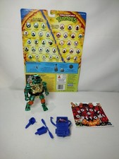 1995 Warrior Metalhead Michaelangelo Vintage TMNT Figure RARE Complete- NO COIN