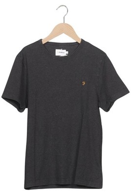 Farah T-Shirt Herren Oberteil Shirt Sportshirt Gr. M Baumwolle Grau #rb4b2gt